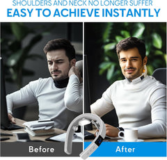 Glam Portable Neck Massager for Pain Relief with Heat