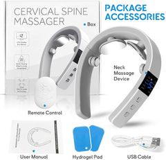 Glam Portable Neck Massager for Pain Relief with Heat