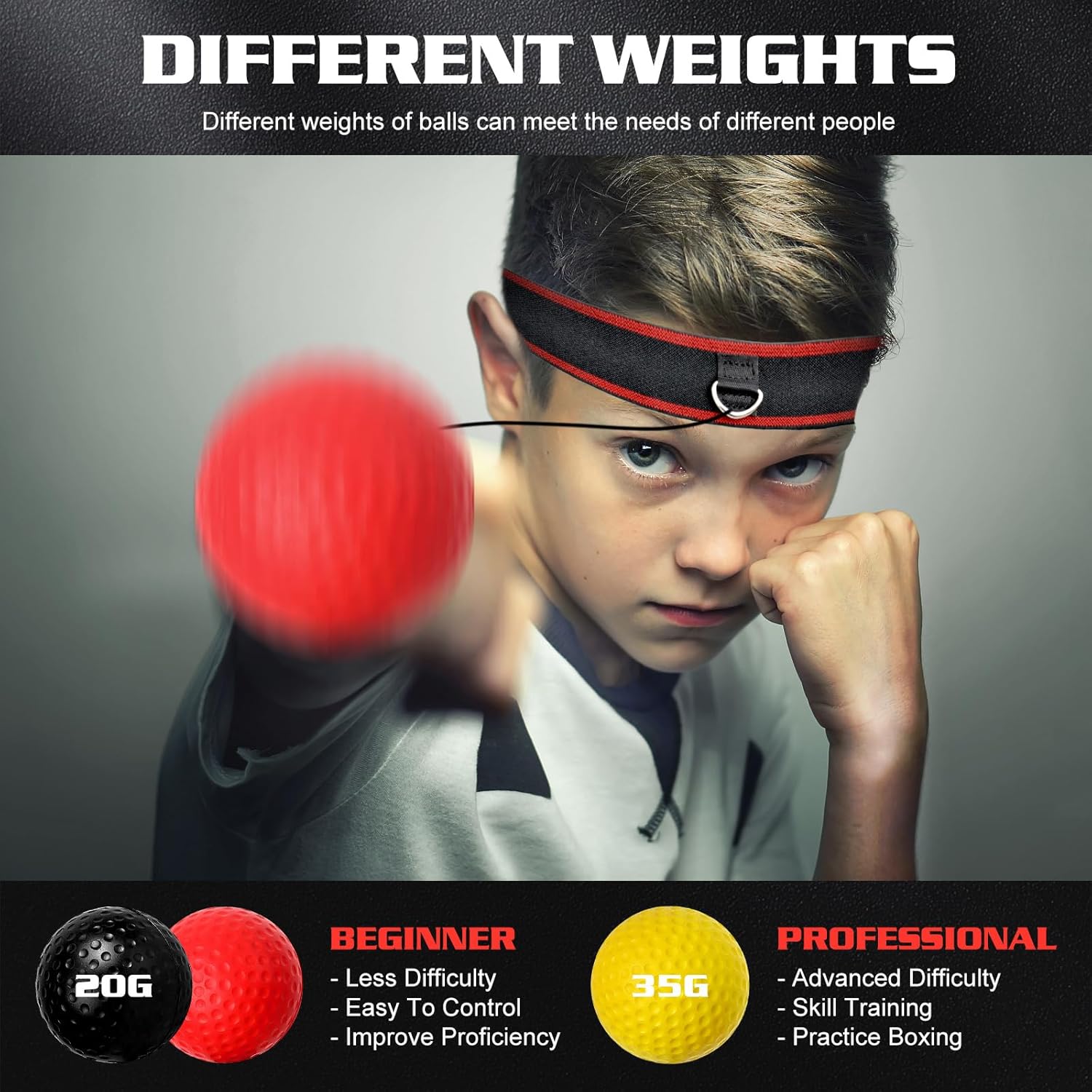 Glam Boxing Reflex Balls