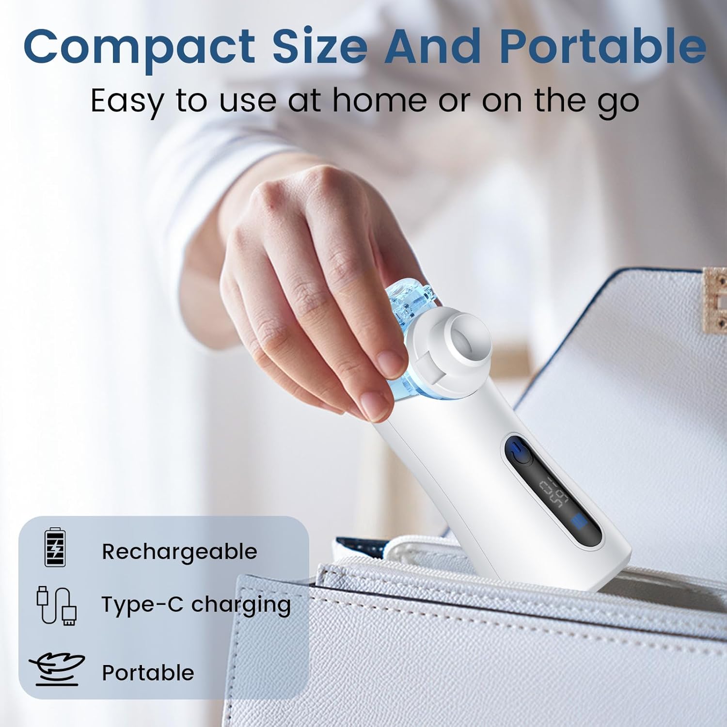 Glam Portable Nebulizer for Adults & Kids
