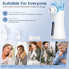 Glam Portable Nebulizer for Adults & Kids