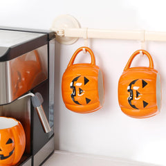 Glam Halloween Pumpkin Mug Set 14 Oz-Cute and Spooky Ceramic Coffee Mugs for Fall Halloween Party Home Decor