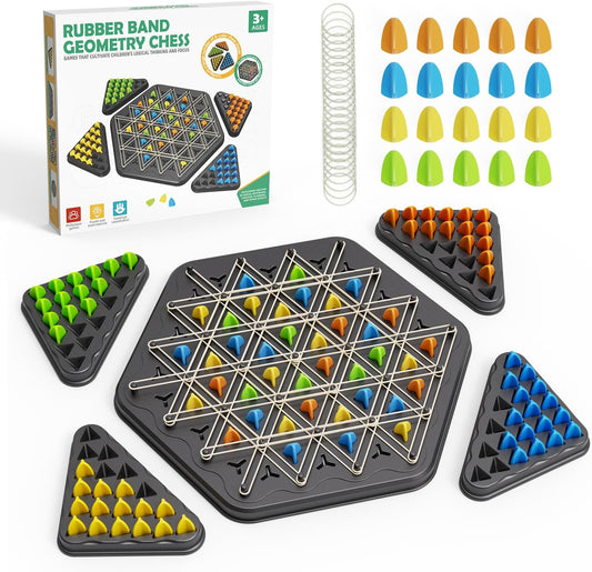 Glam Chain Triangle Chess – Strategy Board Game