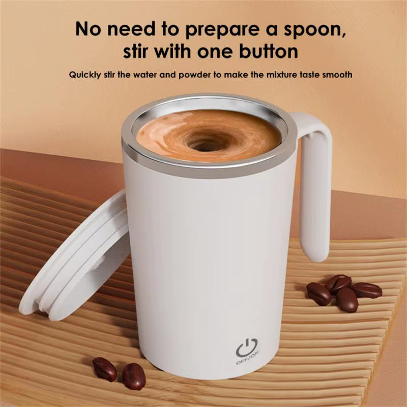 1/2/3Pcs Automatic Self Stirring Non-Corroding Smart Mixer Thermal Magnetic Mug Capsule Cylindrical Stirring Rod Cup Accessories