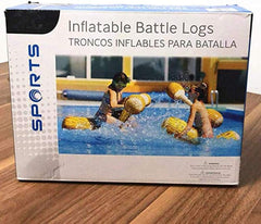 4 Pcs Set Inflatable Floating Row Toys, Adult Children Pool Party Water Sports Games Log Rafts to Float Toys