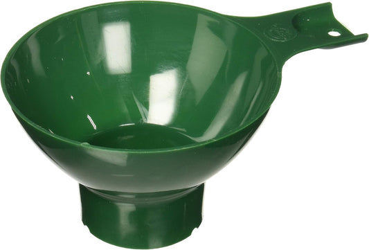 Wide Mouth Plastic Funnel, Green