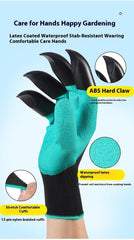 Glam Gardening Gloves with Claws