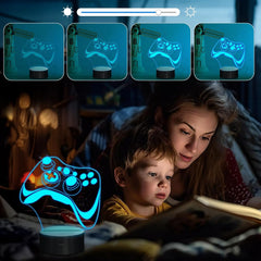Glam Hologram Gamepad 3D Lamp