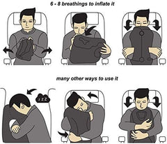 Glam Inflatable Travel Air Pillow