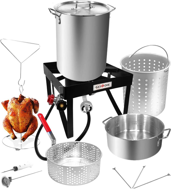 Glam Turkey Fryer Propane Burner Complete Kit