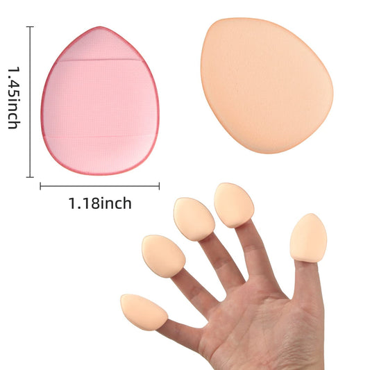 Glam 12 Pcs Mini Makeup Puff