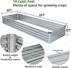 Glam Galvanized Garden Bed Kit