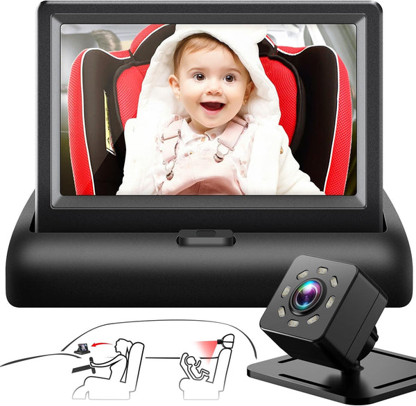 Glam Baby Car Mirror, 4.3