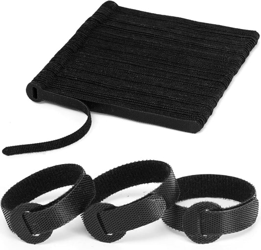 Glam 150PCS Reusable Fastener Straps